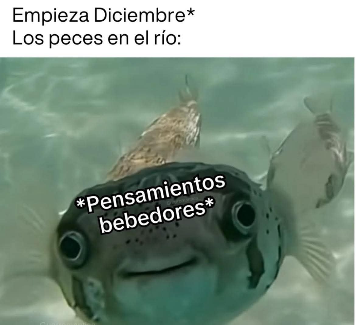 EmpiezaDiciembre* Los pecesien él rio: